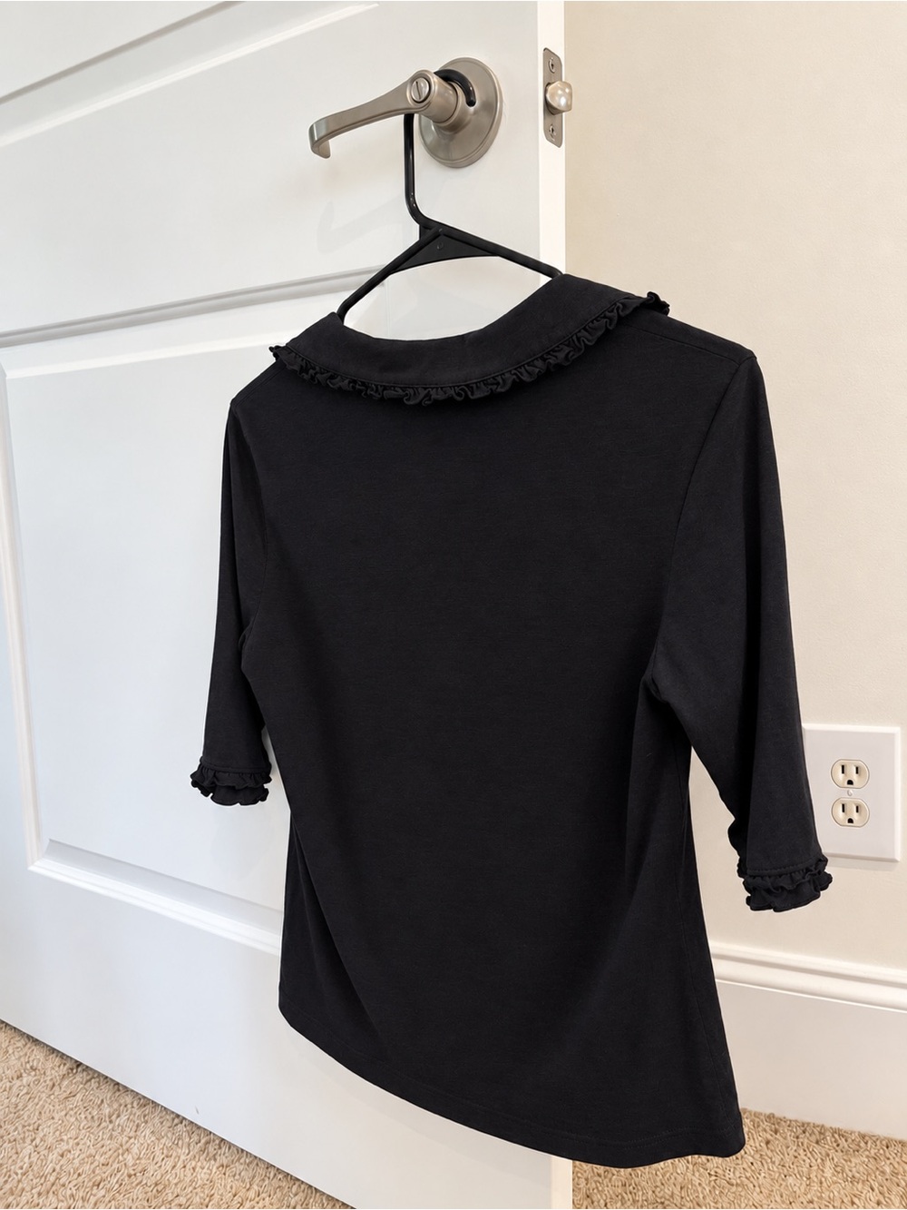 Nation LTD Allison Collared Tee - Navy Night Sky Size Small - Only worn once! - Picture 6 of 10